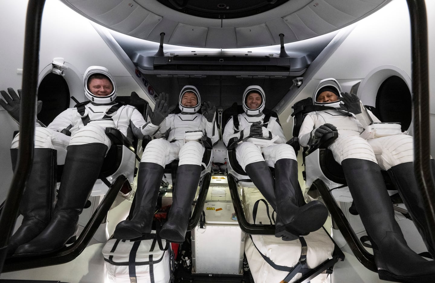 Four astronauts return to Earth after being delayed by Boeing’s capsule trouble and Hurricane Milton