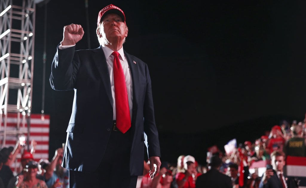 Man With Loaded Gun Arrested at Checkpoint Near Trump’s Coachella Rally