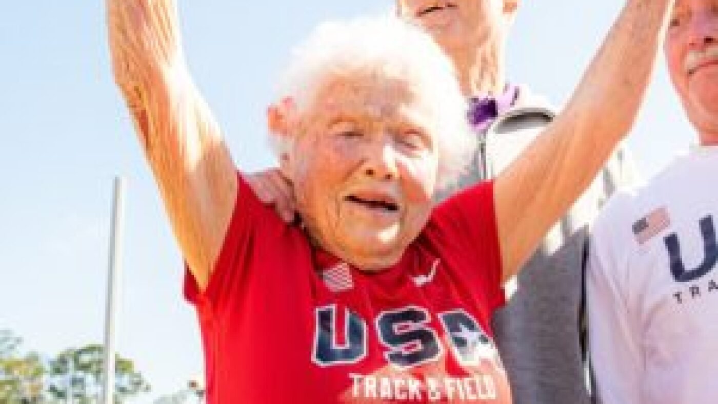 Senior sprinter Julia 'Hurricane' Hawkins dies at 108