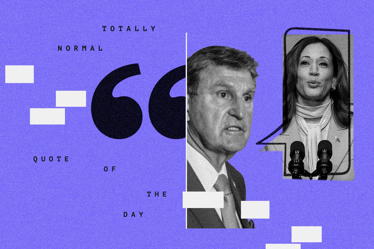 Joe Manchin Vows Not to Support Kamala Harris Over Mortal Threat to His Precious Filibuster