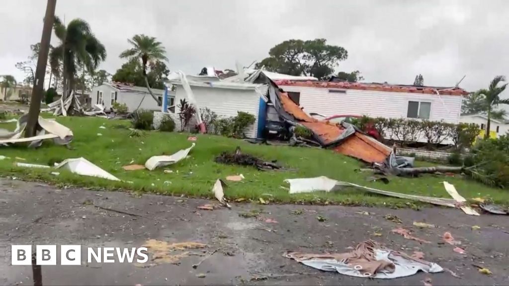 Winds, rain and tornado damage as Milton inches closer