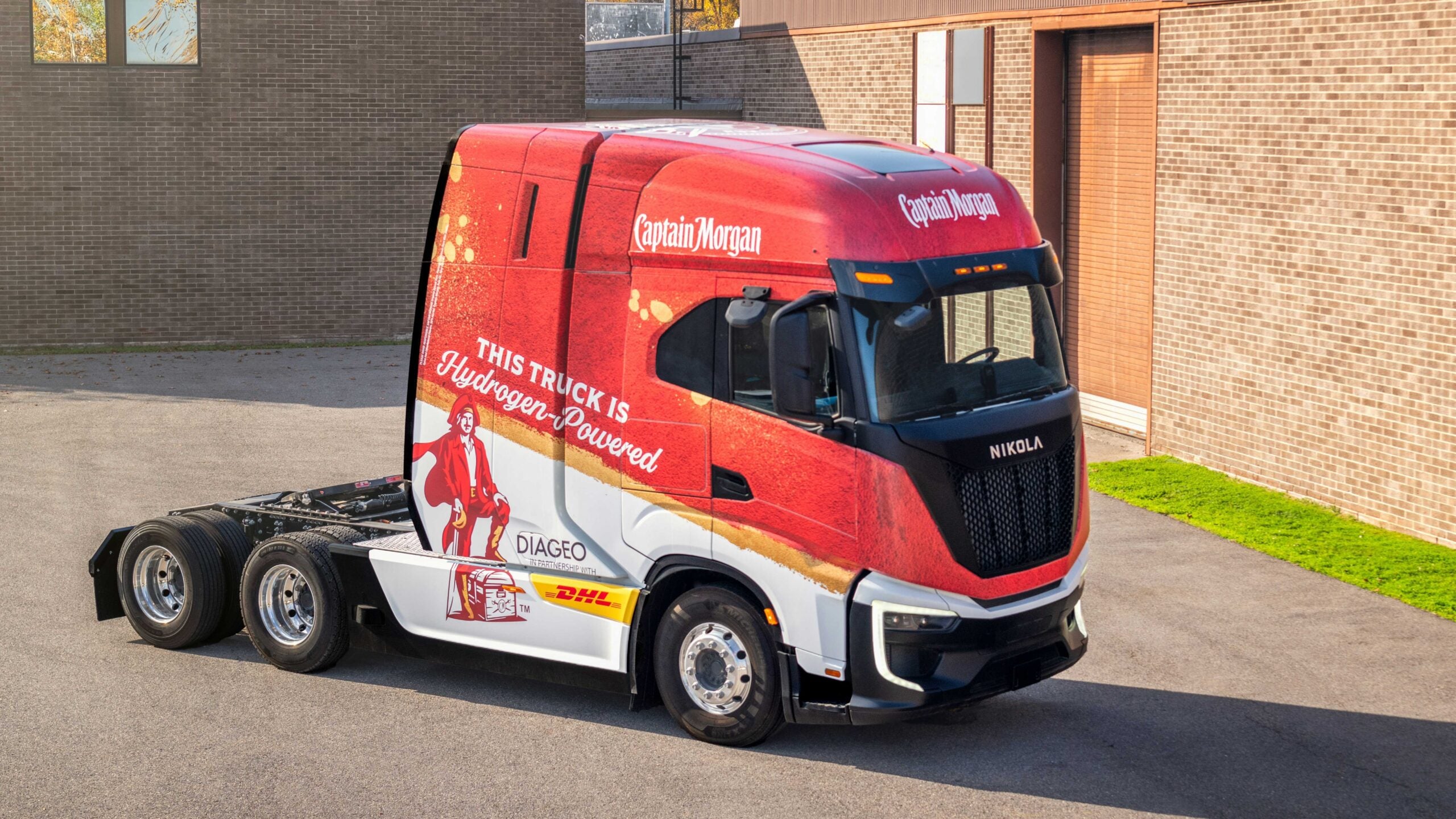 DHL getting 2 Nikola hydrogen trucks, and they aren't in California