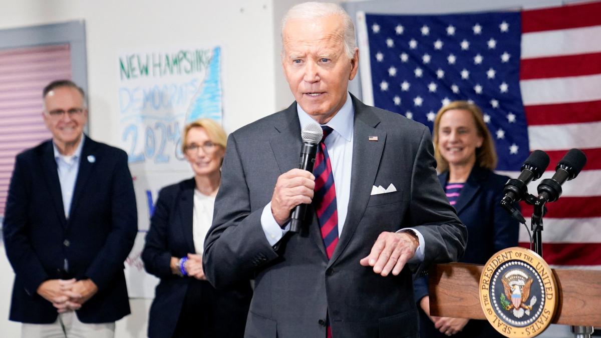 „Wir müssen ihn einsperren“, sagt Biden über Trump – und korrigiert sich dann