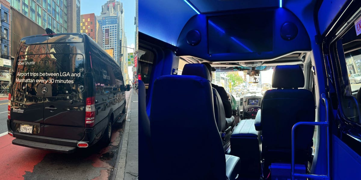 I tested Uber's new $18 airport shuttle service in New York City, and it's a game changer