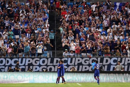 Jesús Ferreira nets another hat trick as United States men’s soccer advances in Gold Cup