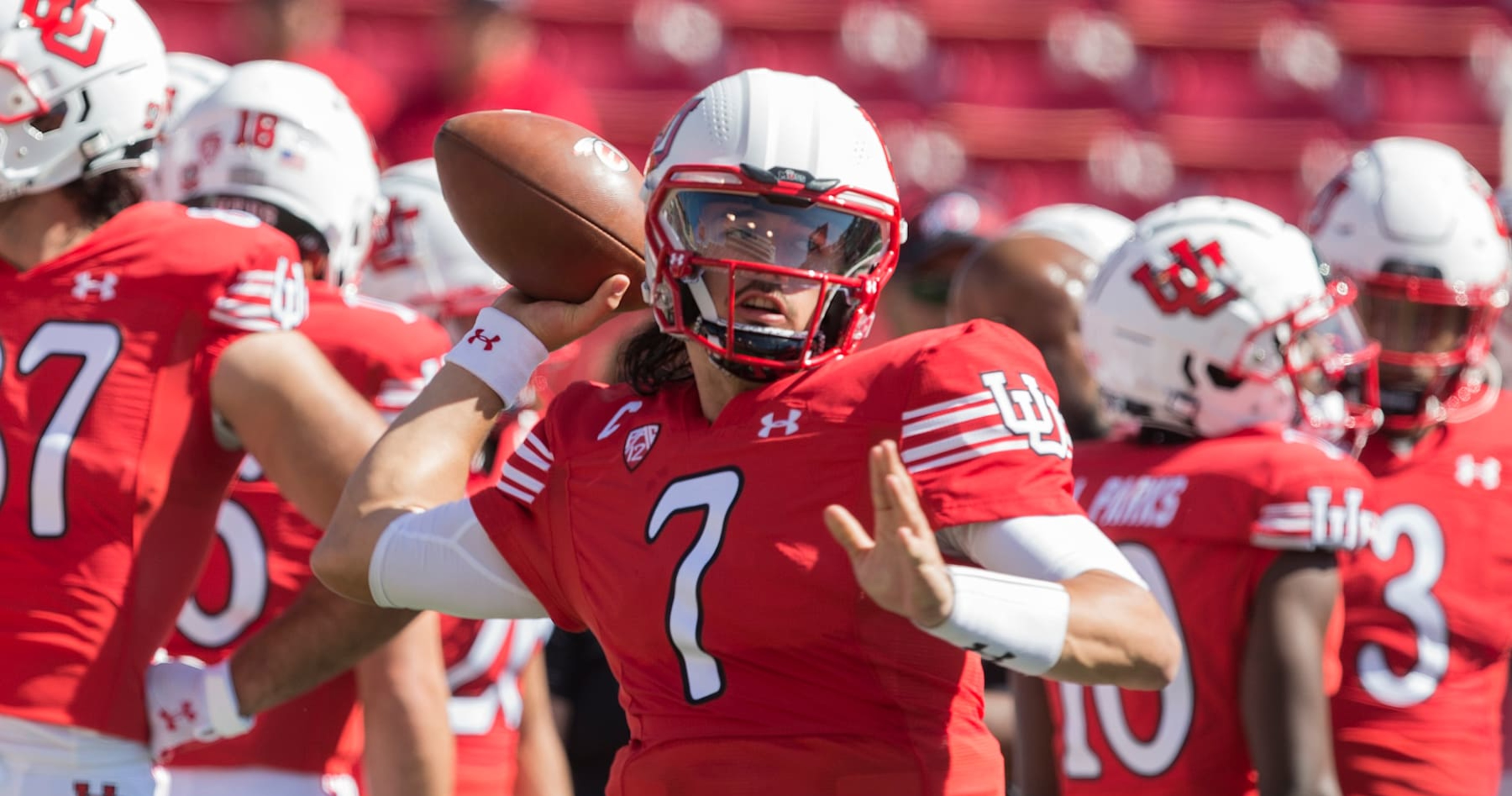 Utah's Cam Rising Out Indefinitely with Leg Injury; HC to 'Consider' 8th Year for QB