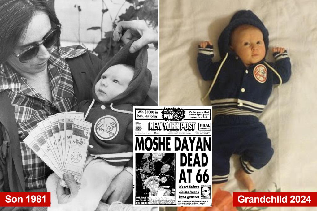 Yanks fan from '81 Post Cover recreates picture ahead of World Series