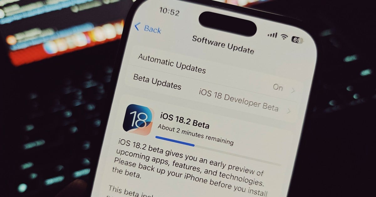 The iOS 18.2 beta, with new Apple Intelligence features, is here