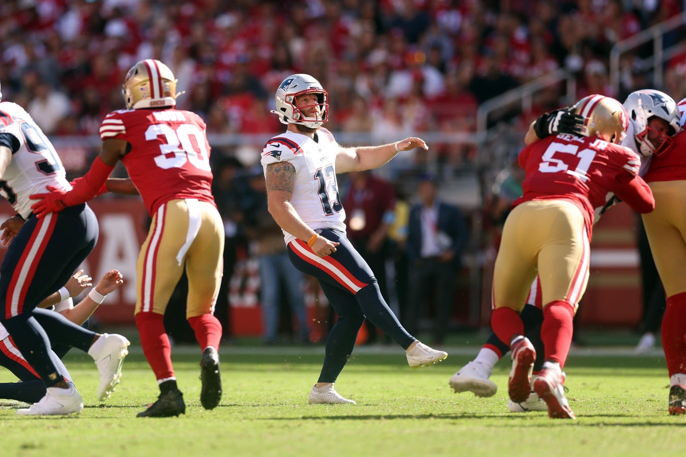 From A Distance, Veteran Patriots Kicker Joey Slye Sees An Opportunity