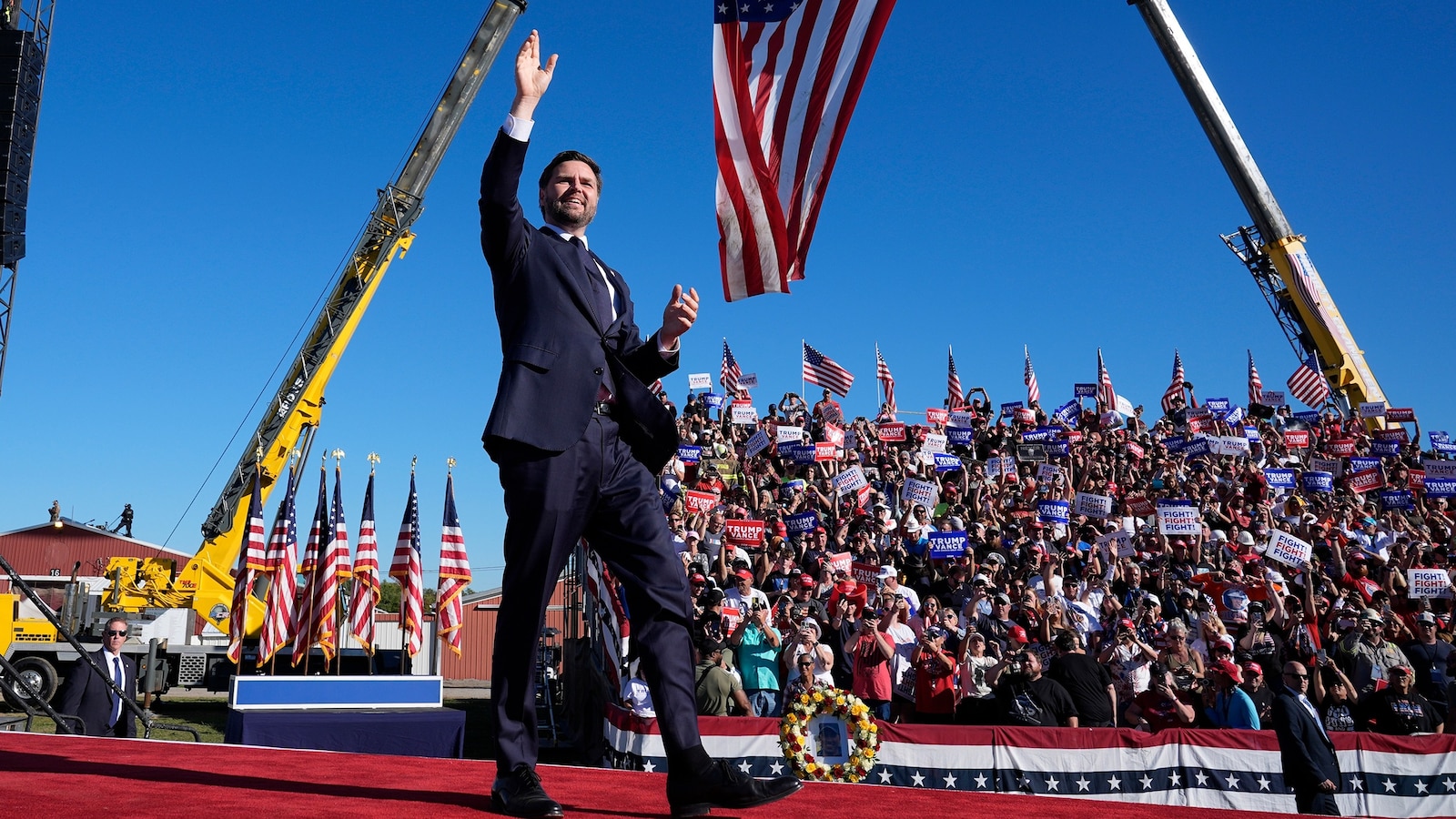 Trump's return to Butler marked by heightened security and reflective supporters