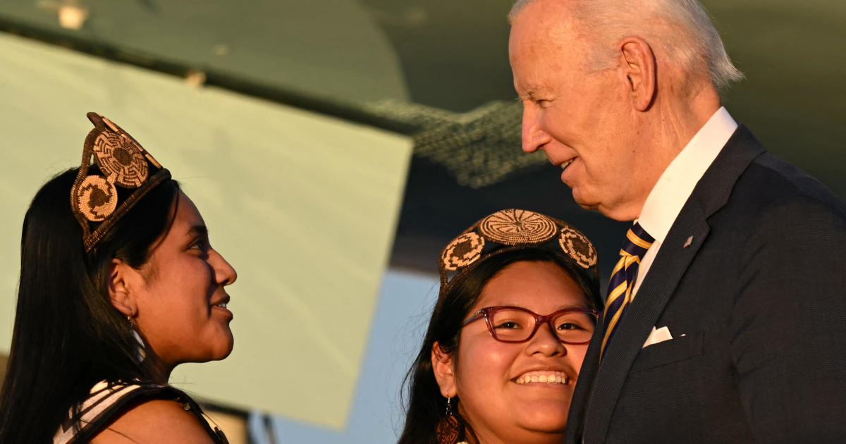 Biden delivers "long overdue" apology in Arizona for Indian boarding school atrocities