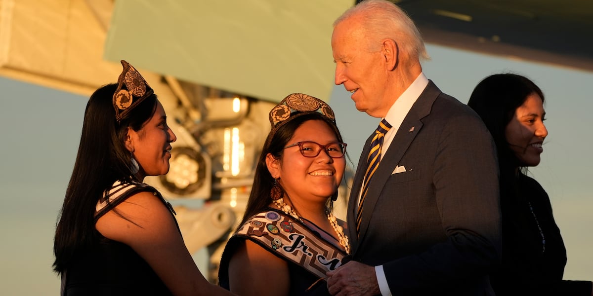 Biden heads to Indian Country as Harris steps up appeal to Native American voters