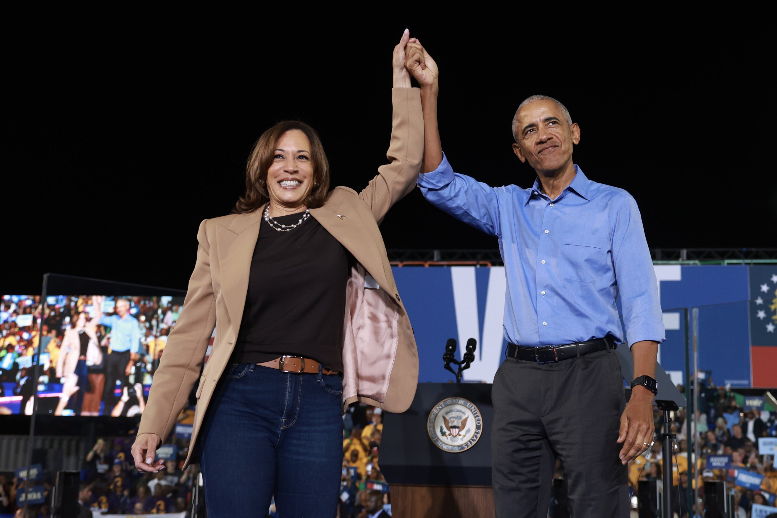 Full List of Celebrities at Kamala Harris' Star-Studded Georgia Rally