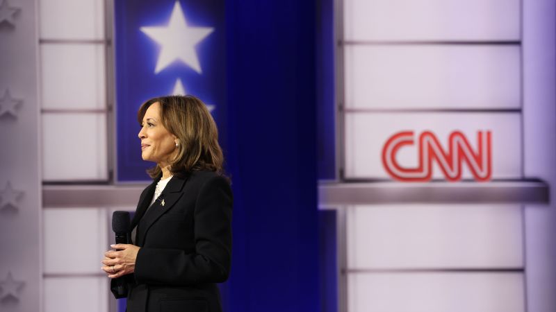 Key lines from Kamala Harris’ town hall on CNN