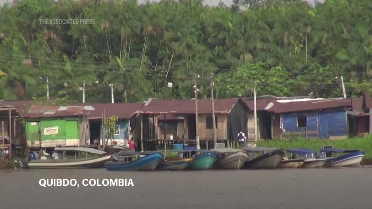 In Colombia river guardians fight to protect river polluted by illegal gold mining