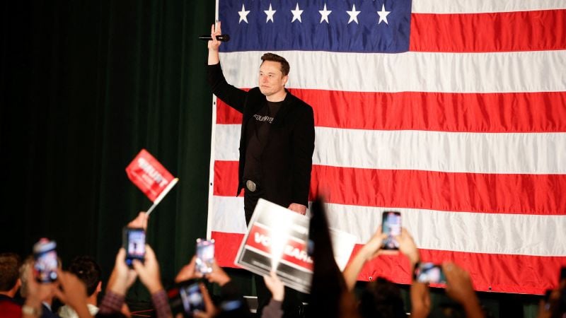 Elon Musk’s super PAC awards $1 million prizes to 2 registered voters, despite DOJ warning