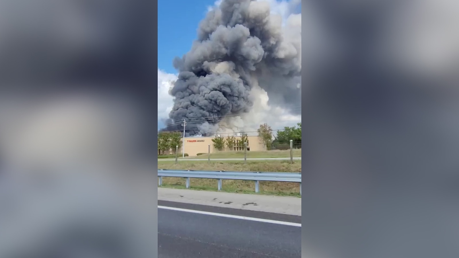 Residents told to evacuate or take shelter after Georgia chemical plant fire