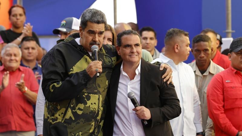 Venezuela’s Maduro appoints to his Cabinet a close ally pardoned by the US in a prisoner swap