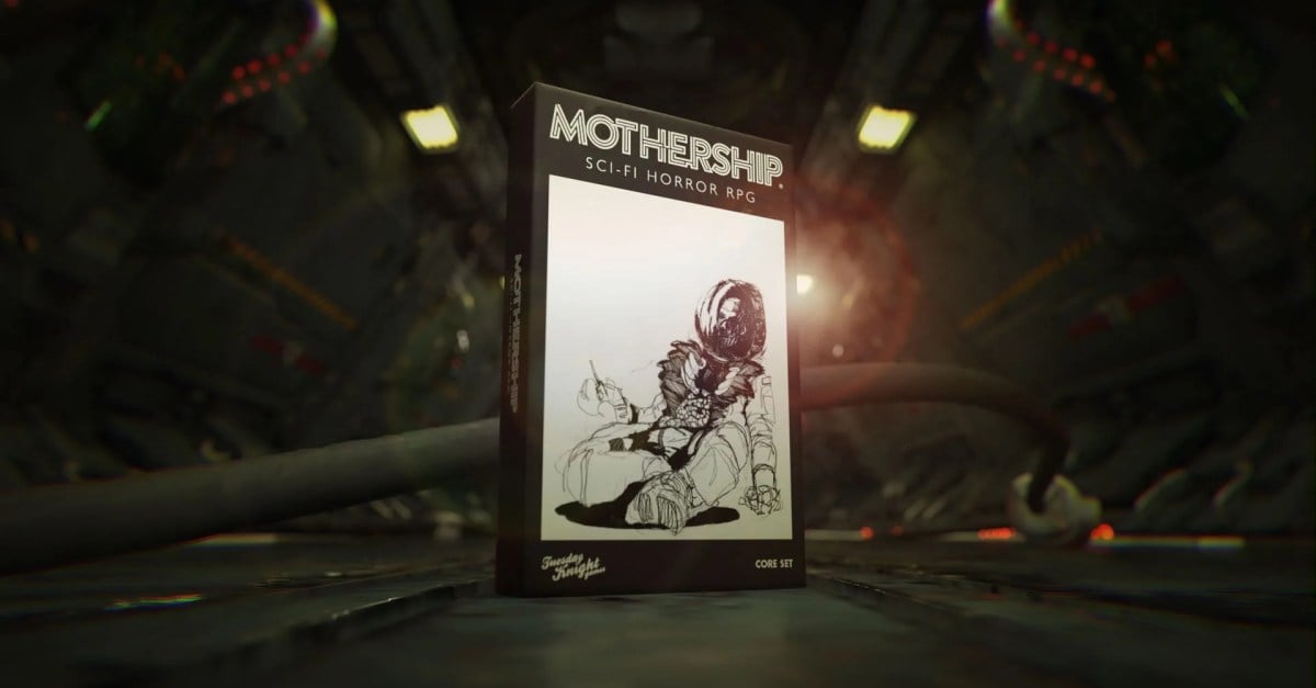 Mothership, the tough as nails indie RPG, is back with a broadside of new projects on Backerkit