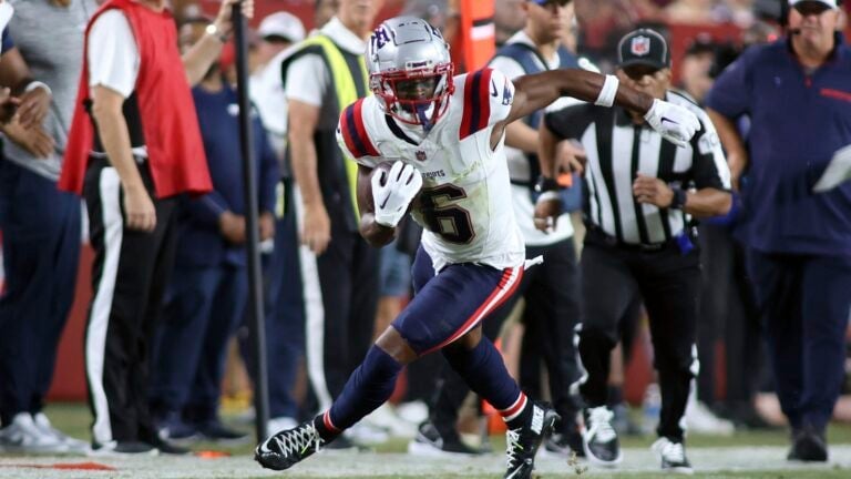 Patriots' Javon Baker feels he's trending in 'right direction'