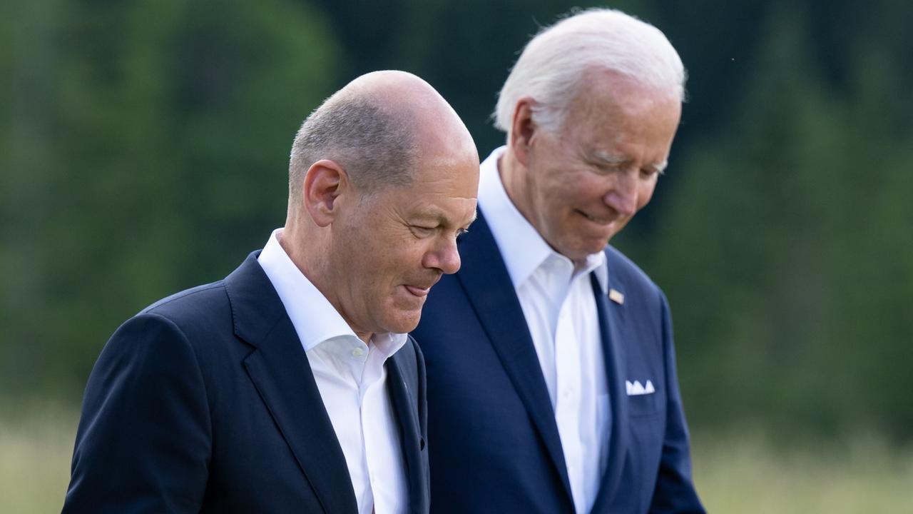 Scholz und Biden - mehr als nur gute Verbündete