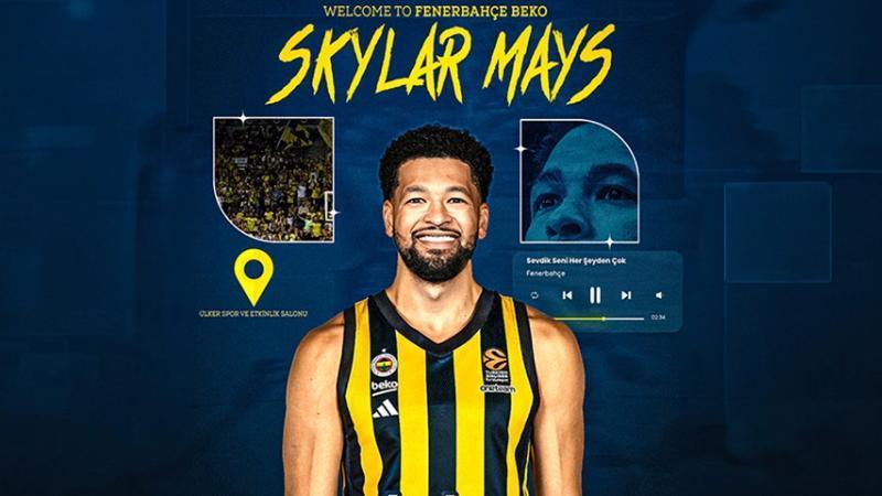 Fenerbahçe Beko, Skylar Mays transferini açıkladı! NBA'den İstanbul'a...