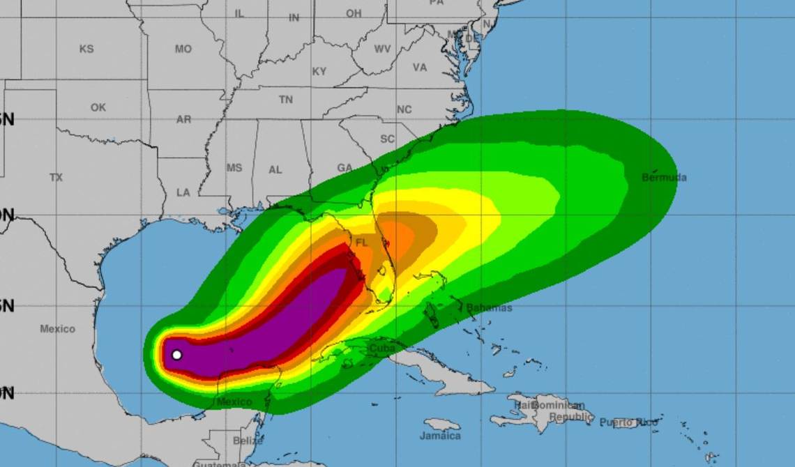 What are these Florida weather watchers saying about Hurricane Milton? See for yourself