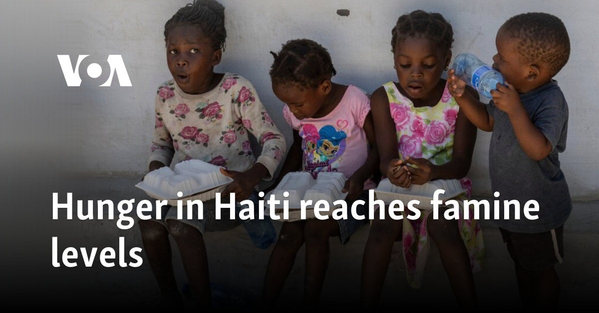 Hunger in Haiti reaches famine levels