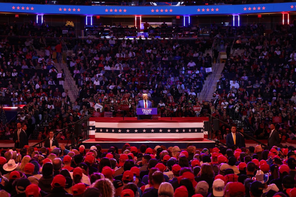 Donald Trump Tells Madison Square Garden Rally That Political Rivals Are The “Enemy From Within”