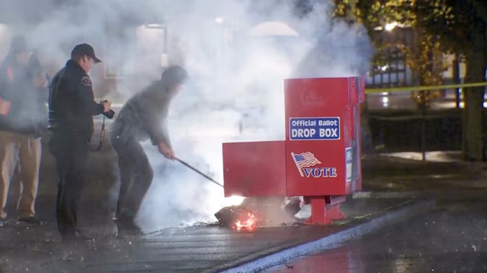 Ballot boxes in Oregon, Washington state set on fire: Police