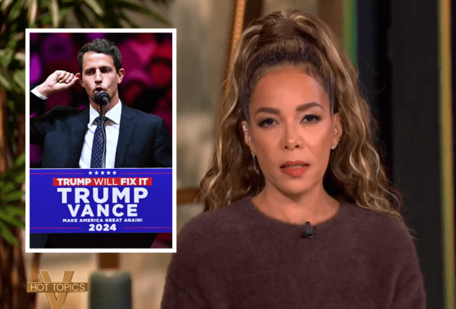 The View’s Sunny Hostin Reacts to Trump Rally Calling Puerto Rico ‘Garbage,’ Tells Trump the Real ‘Trash’ Is ‘You’