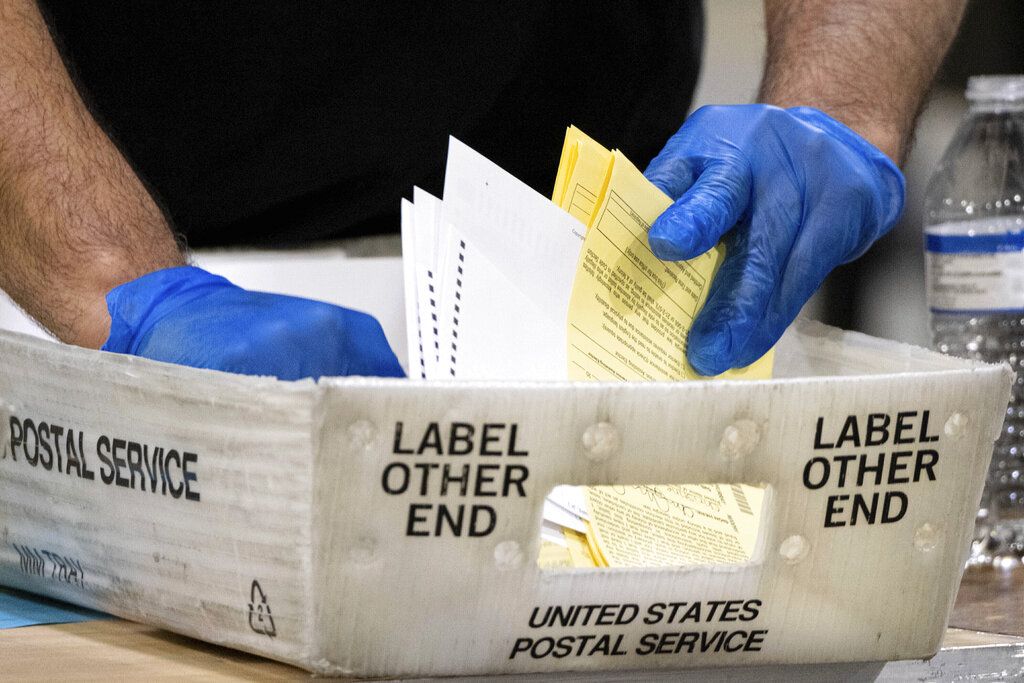 Hundreds of ballots discovered after they fell off truck in Florida