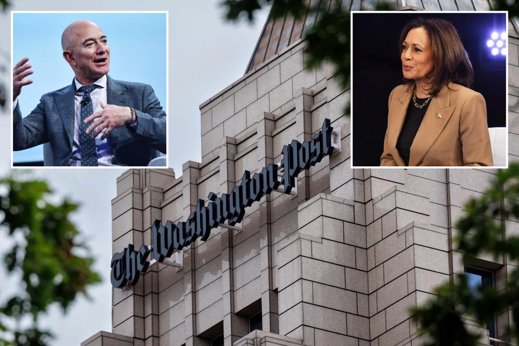 Kamala Harris calls it 'disappointing' that Washington Post, LA Times didn't endorse