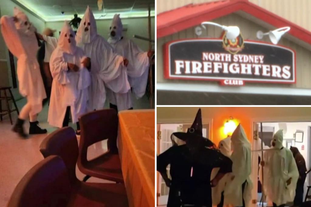 Canada firefighters Halloween party allows KKK costume at North Sydney Firefighters Club