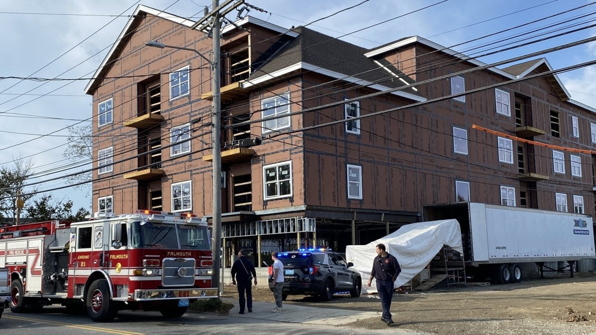 Falmouth, MA construction worker’s electric shock