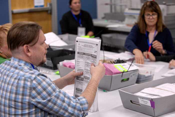 Manager of a key Nevada swing county goes on medical leave ahead of election