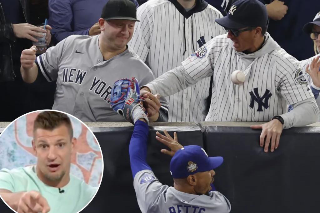 Rob Gronkowski reveals history with Yankees fan at center of inference drama