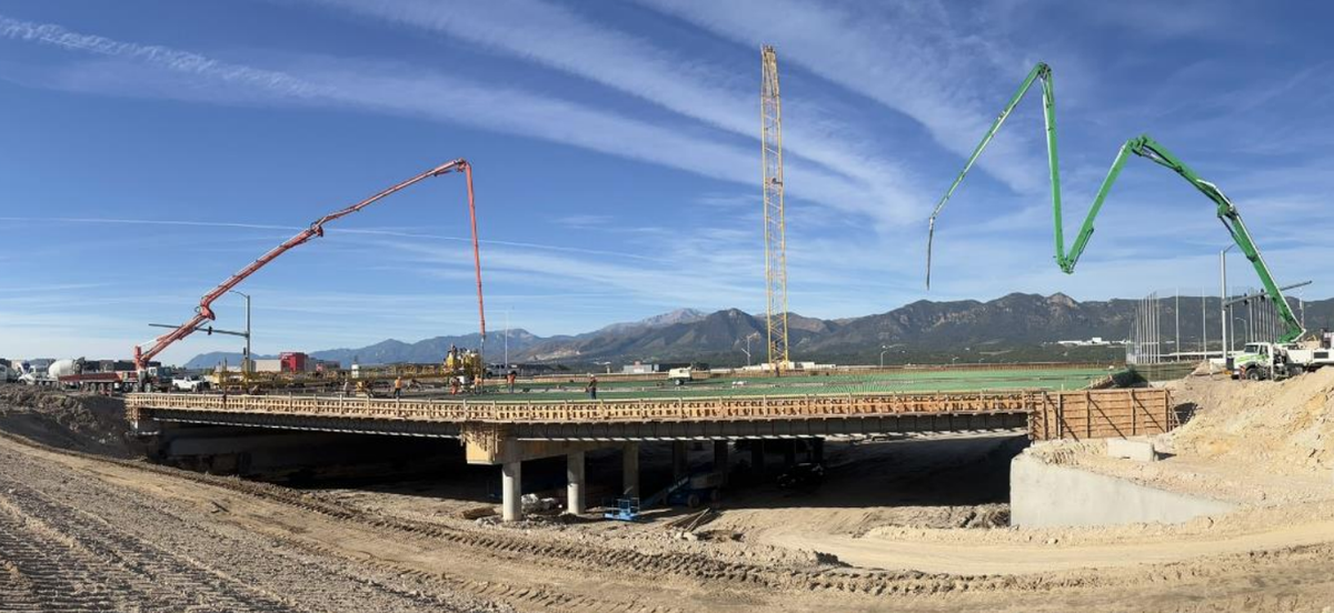 Opening of new Voyager Parkway bridge in Colorado Springs to be delayed at least a week