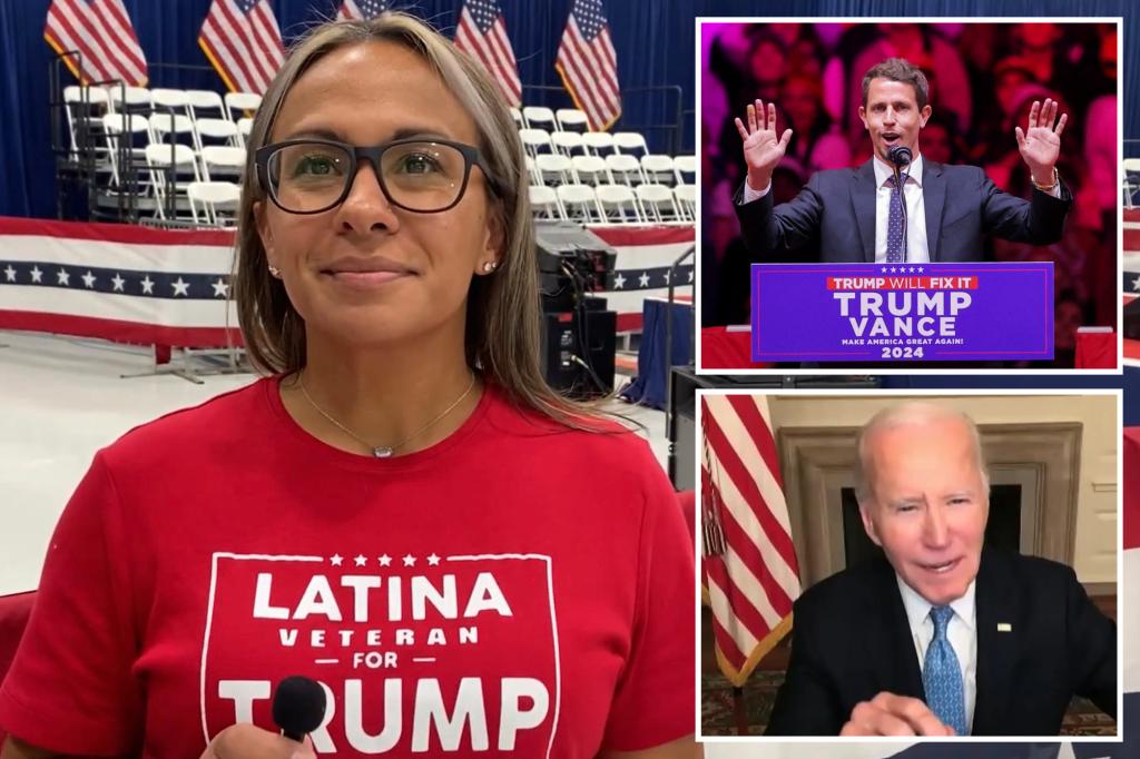 Puerto Rican veteran blasts Biden for trashing Trump supporters: ‘Garbage literally flies out of his mouth’