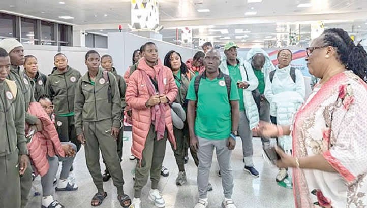 NFF lauds sullen Flamingos as team return home