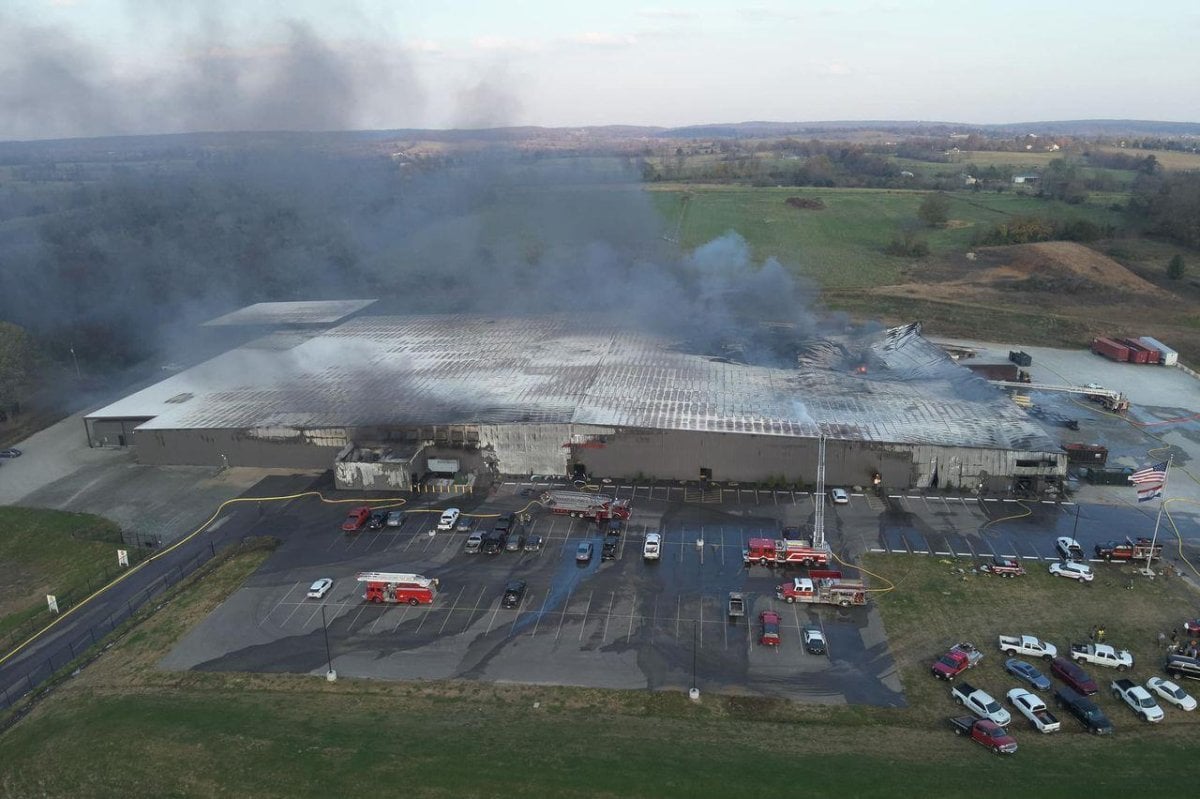 Missouri battery recycling plant erupts in flames; evacuations ordered