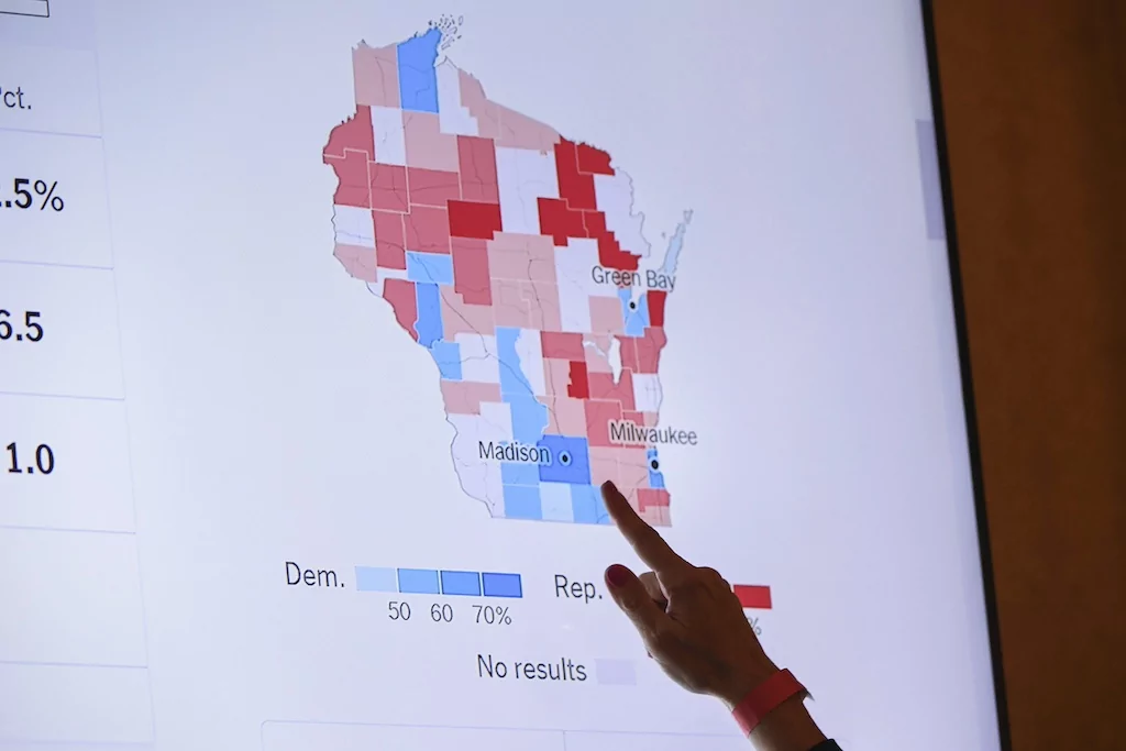 Wisconsin’s Democratic stronghold counties lead in absentee ballot returns