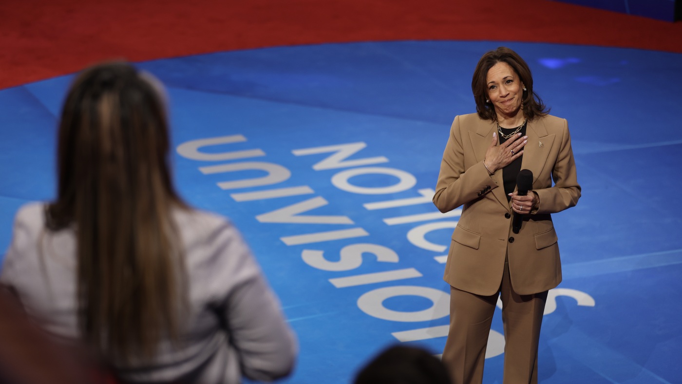 Harris uses town hall to show empathy with Latino voters