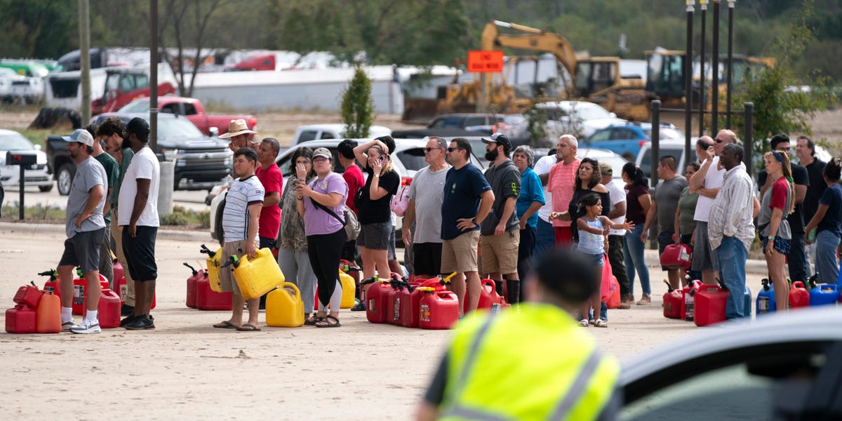 Price-gouging complaints about the cost of fuel, water, and hotels are surging in states hit by Hurricane Helene