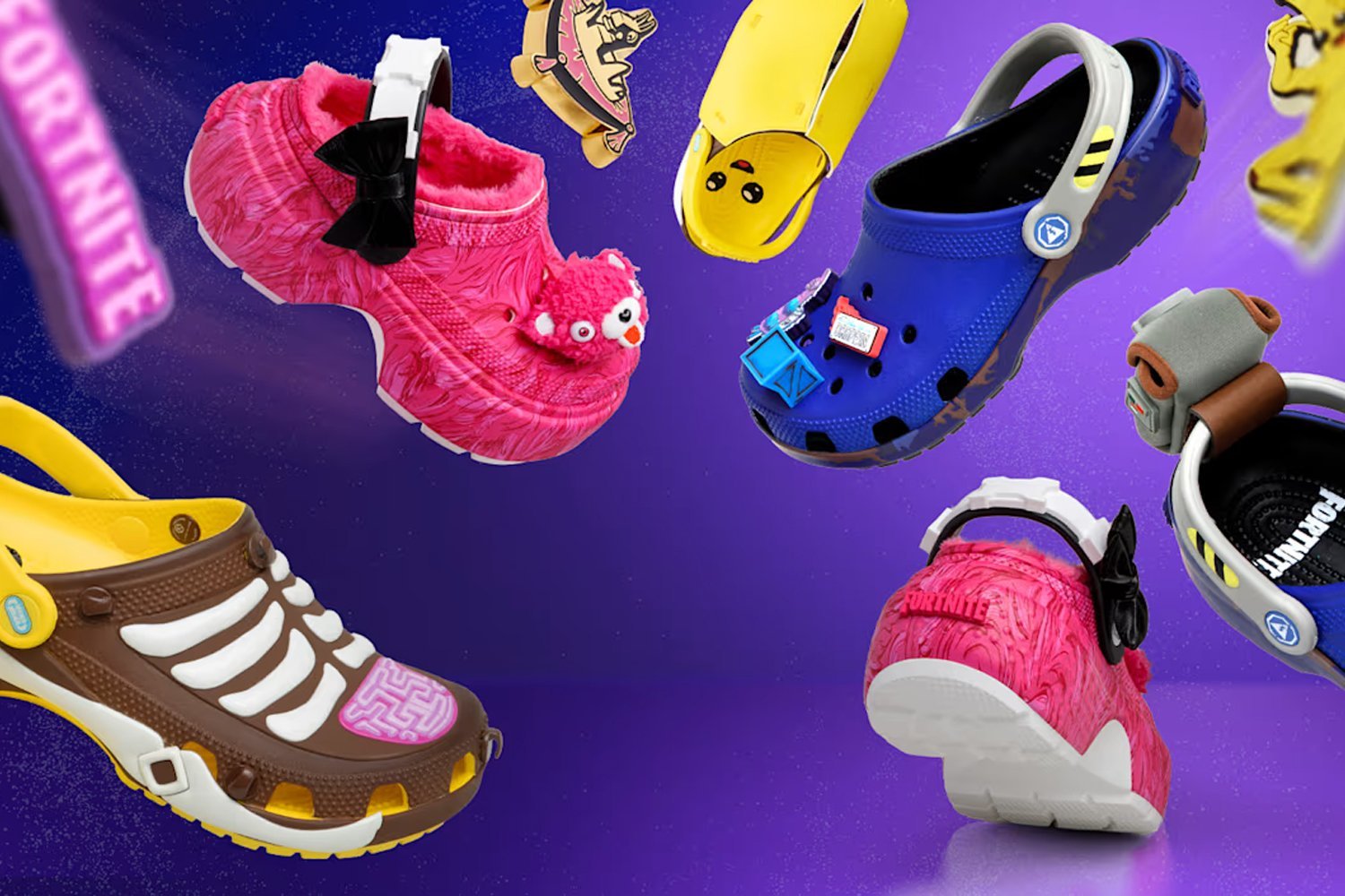 Crocs présente sa nouvelle collection Fortnite