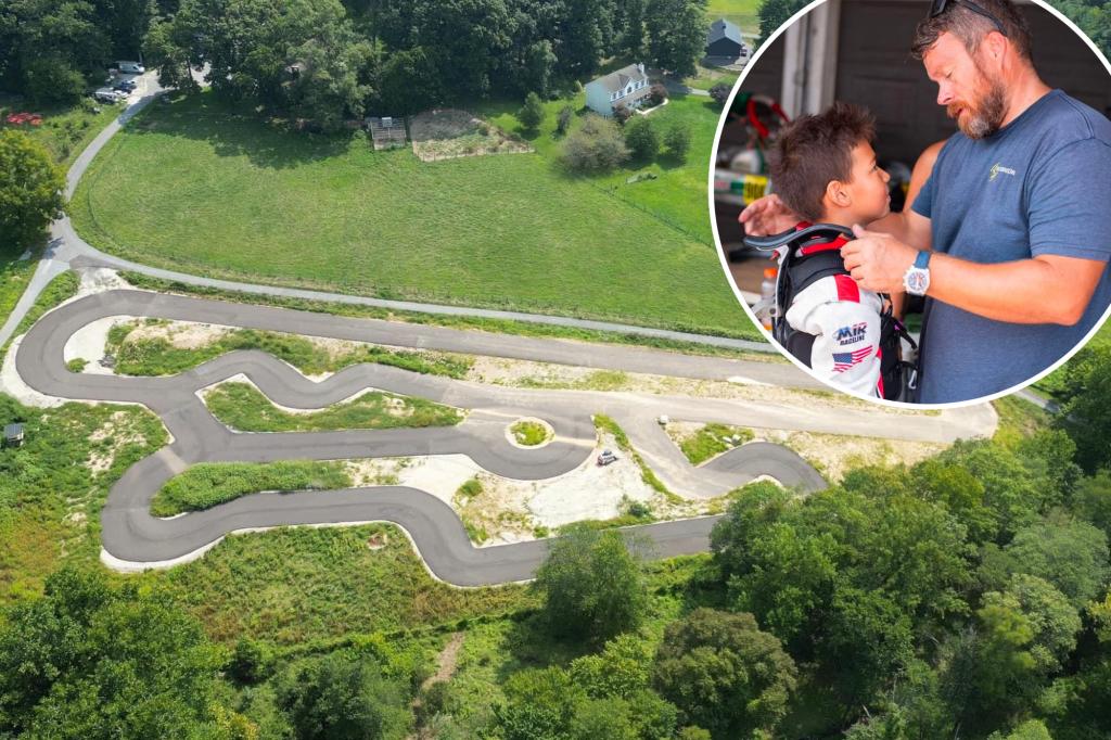 Maryland CEO Charles Siperko builds half-mile go-kart course on property for son, angering neighbors