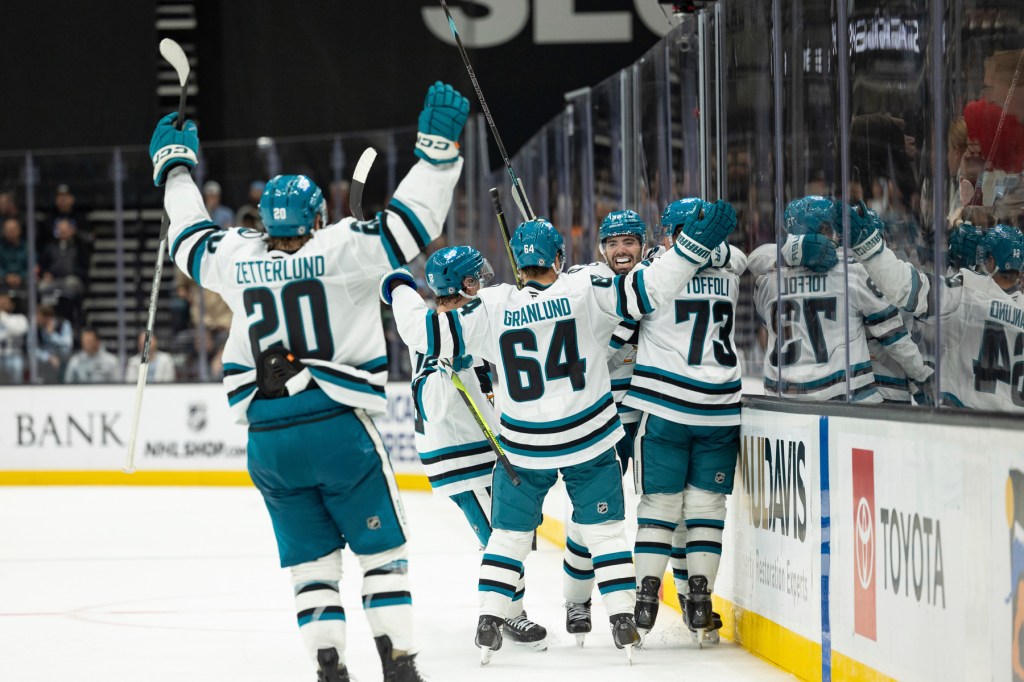 San Jose Sharks, with Mikael Granlund, beat Utah Hockey Club in OT