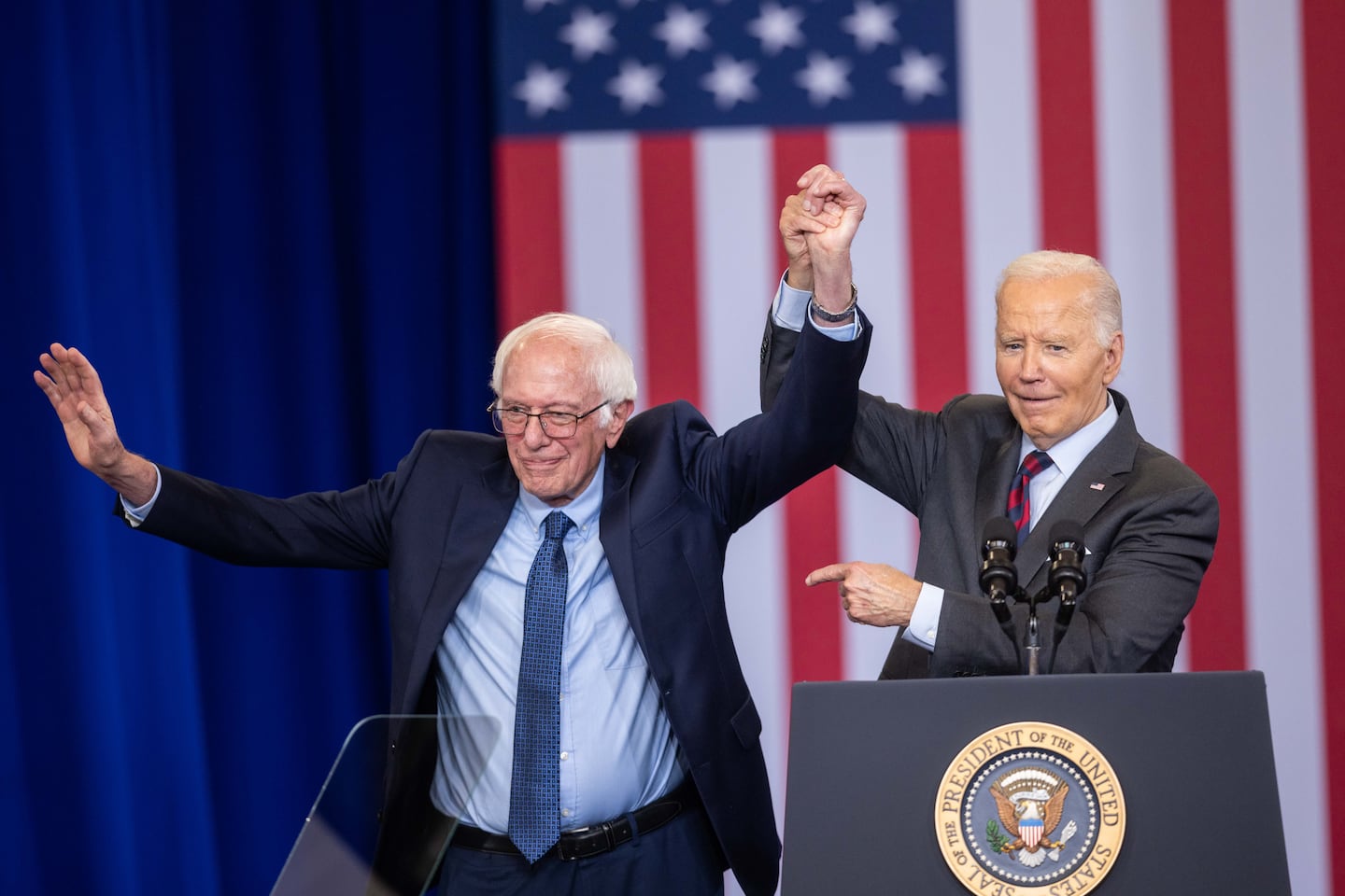 President Biden takes jab at Trump during N.H. visit to tout Medicare drug savings