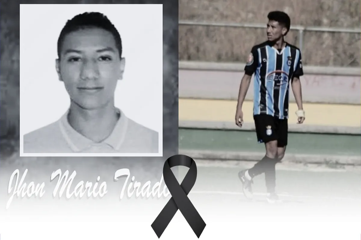 Trágica muerte de futbolista colombiano durante un entrenamiento con su club en Bolivia