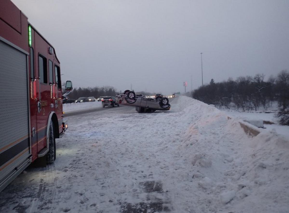 First Snow of the Season Brings Crashes, Fatality